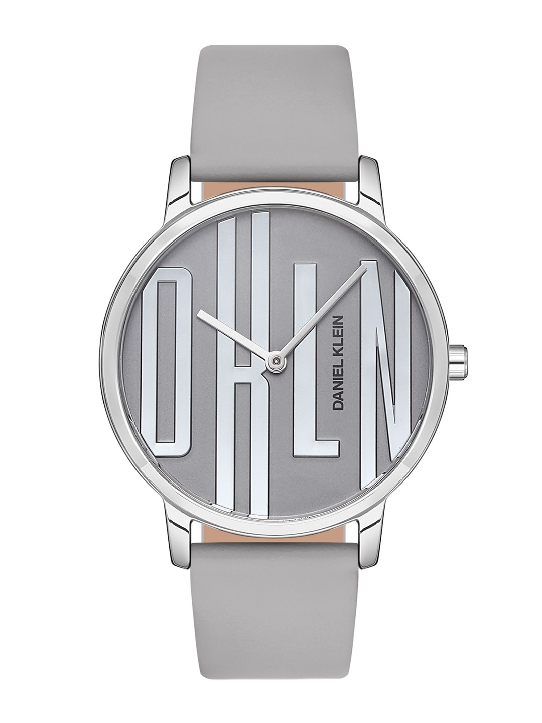 

Daniel Klein Women Leather Straps Analogue Watch DK 1 12782-2, Grey