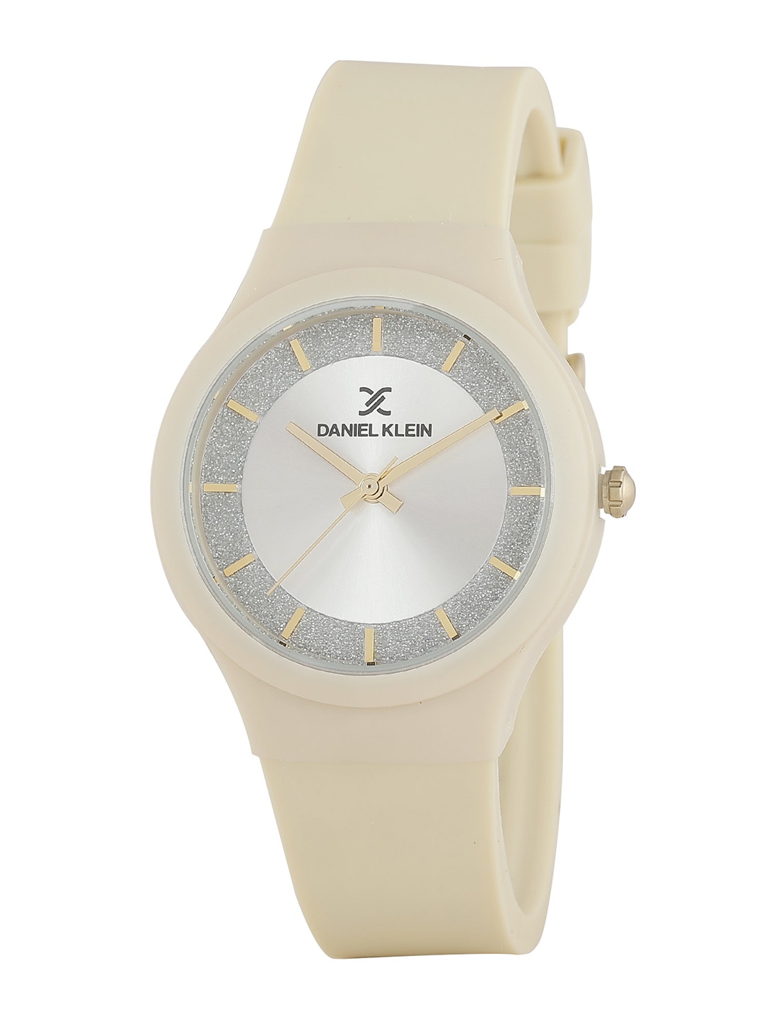 

Daniel Klein Women DKLN Embellished Dial Analogue Watch DK 1 12713-2, White