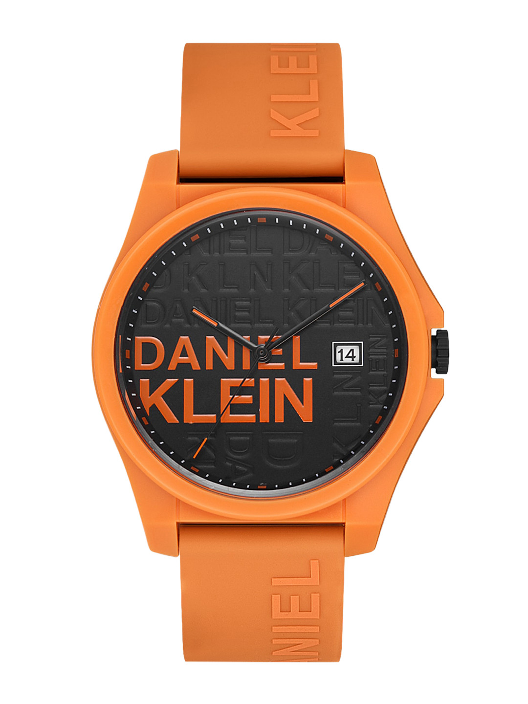

Daniel Klein Men DKLN Printed Dial Analogue Watch DK 1 12865-4, Black