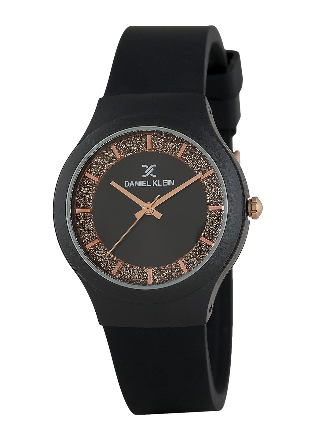 

Daniel Klein Women Embellished Dial & Wrap Around Straps Analogue Watch DK 1 12713-5, Black
