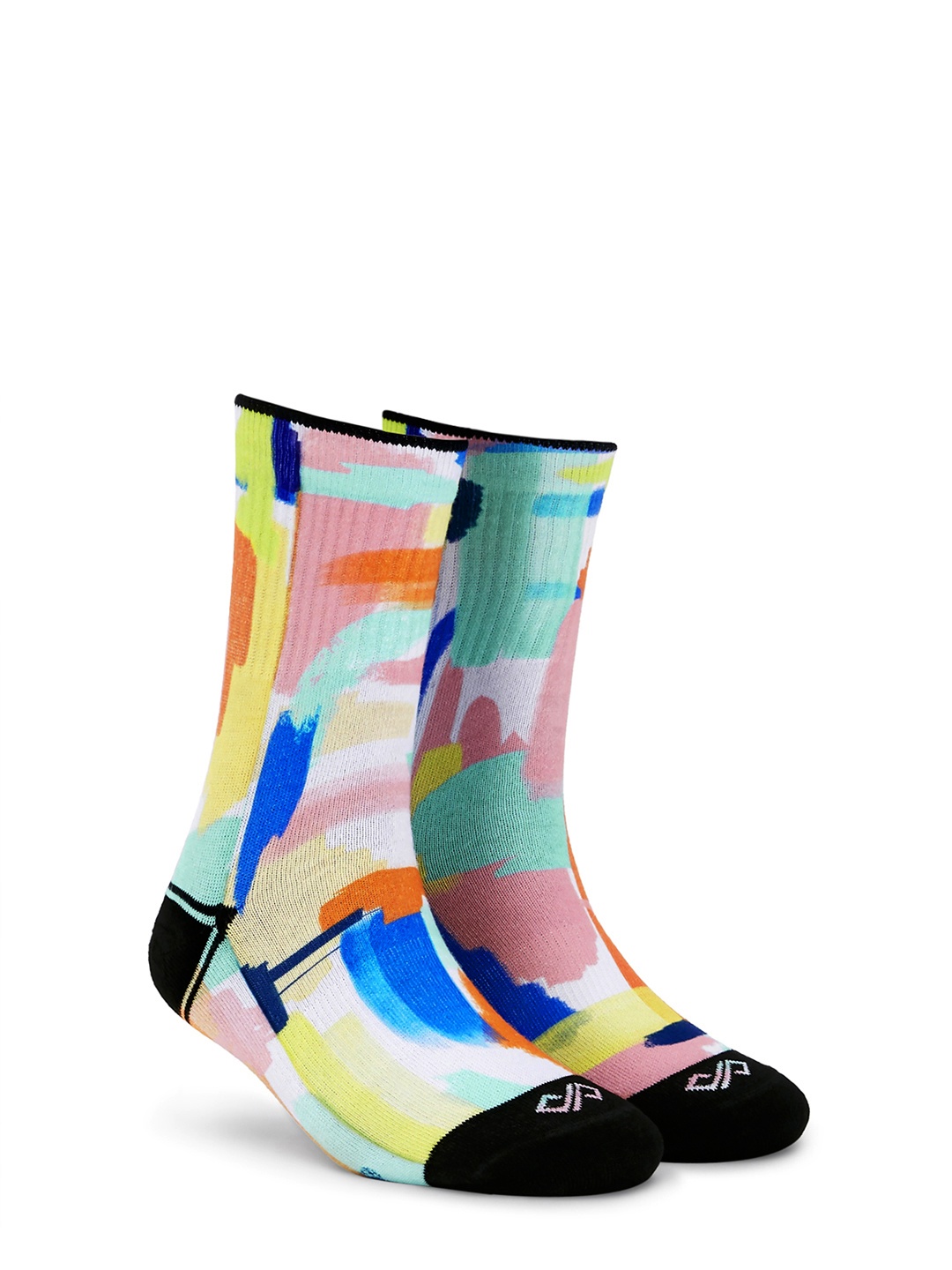 

Dynamocks Unisex Multicolour Fresco Crew Length Socks, Multi
