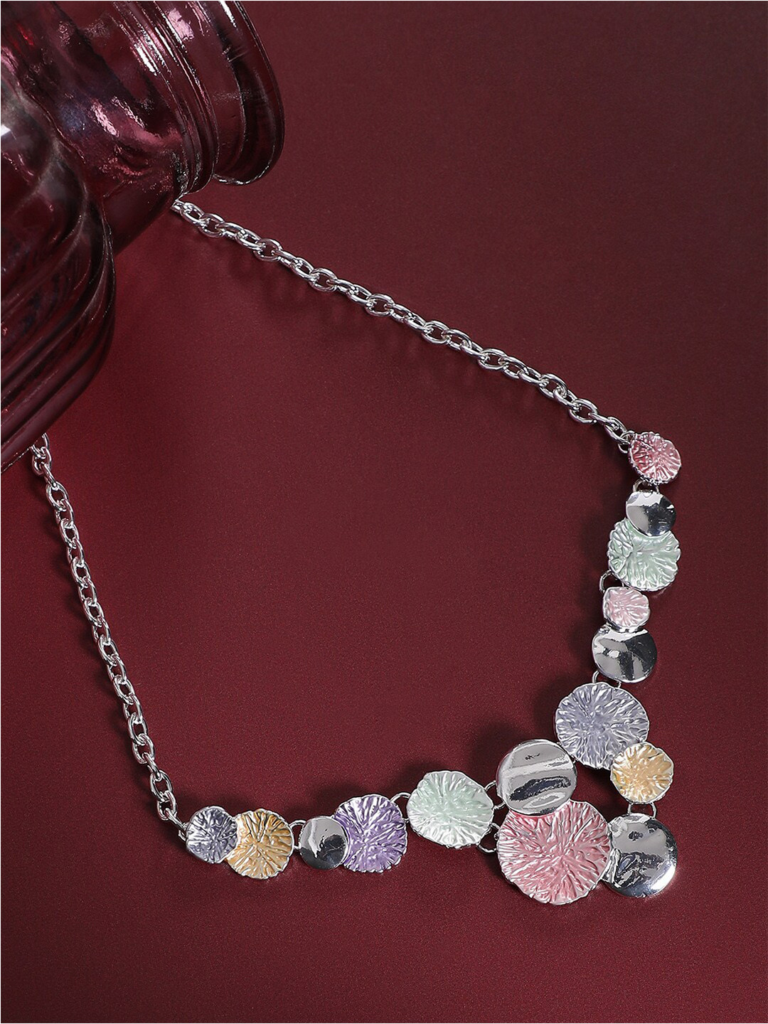 

SOHI Silver-Plated Necklace