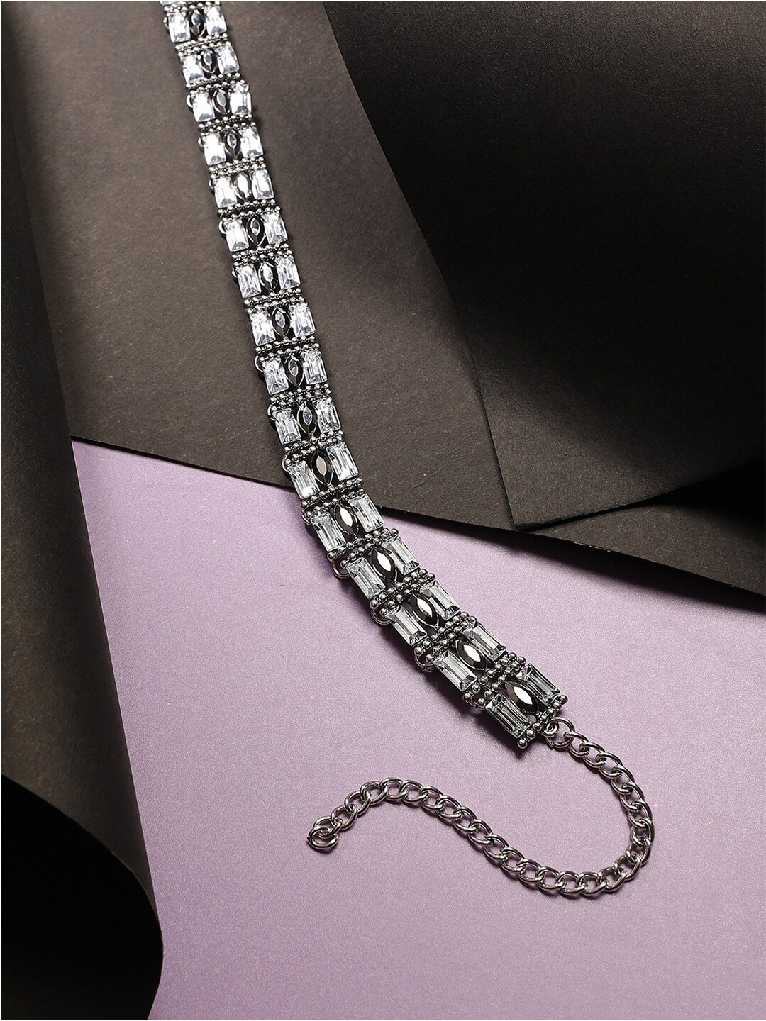

SOHI Silver-Plated Necklace