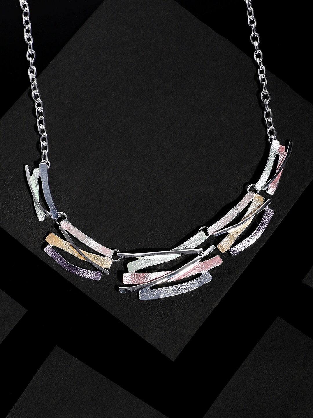 

SOHI Silver-Plated Necklace