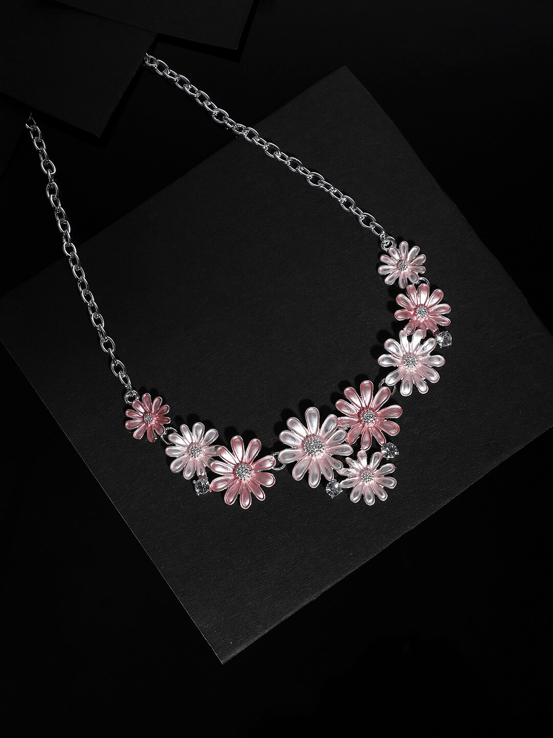 

SOHI Silver-Plated Minimal Necklace