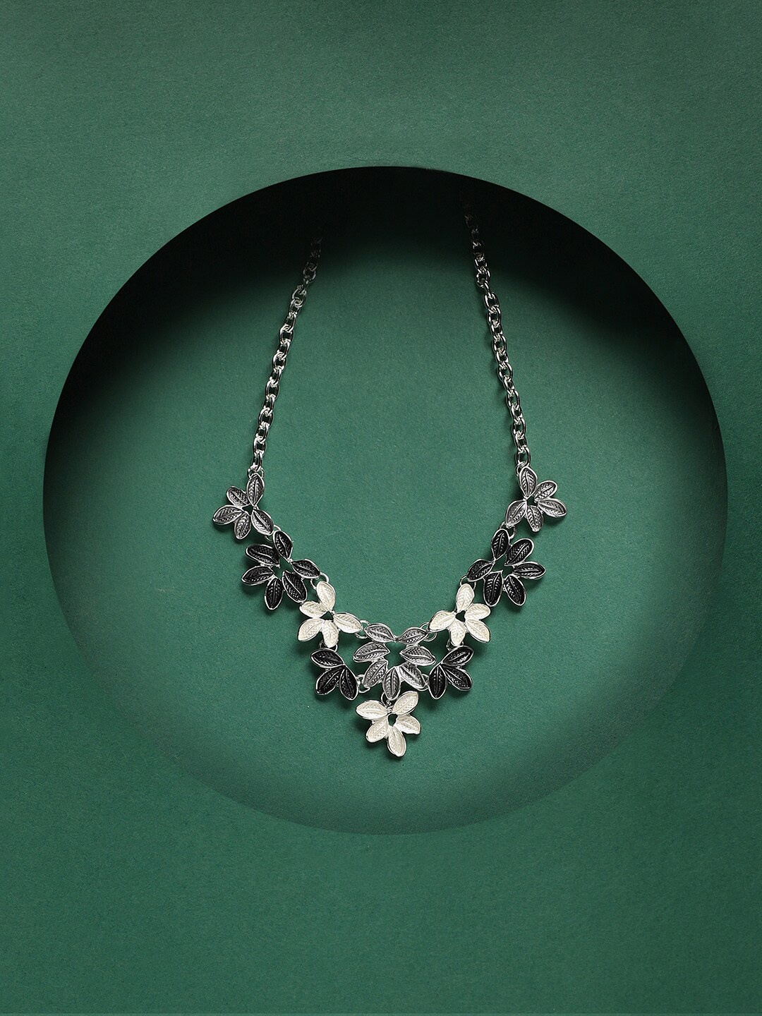 

SOHI Silver-Plated Necklace