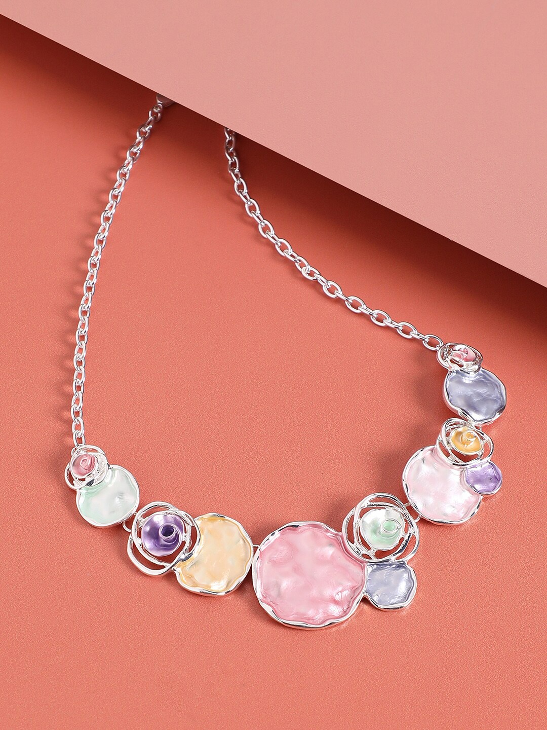 

SOHI Silver-Plated Necklace