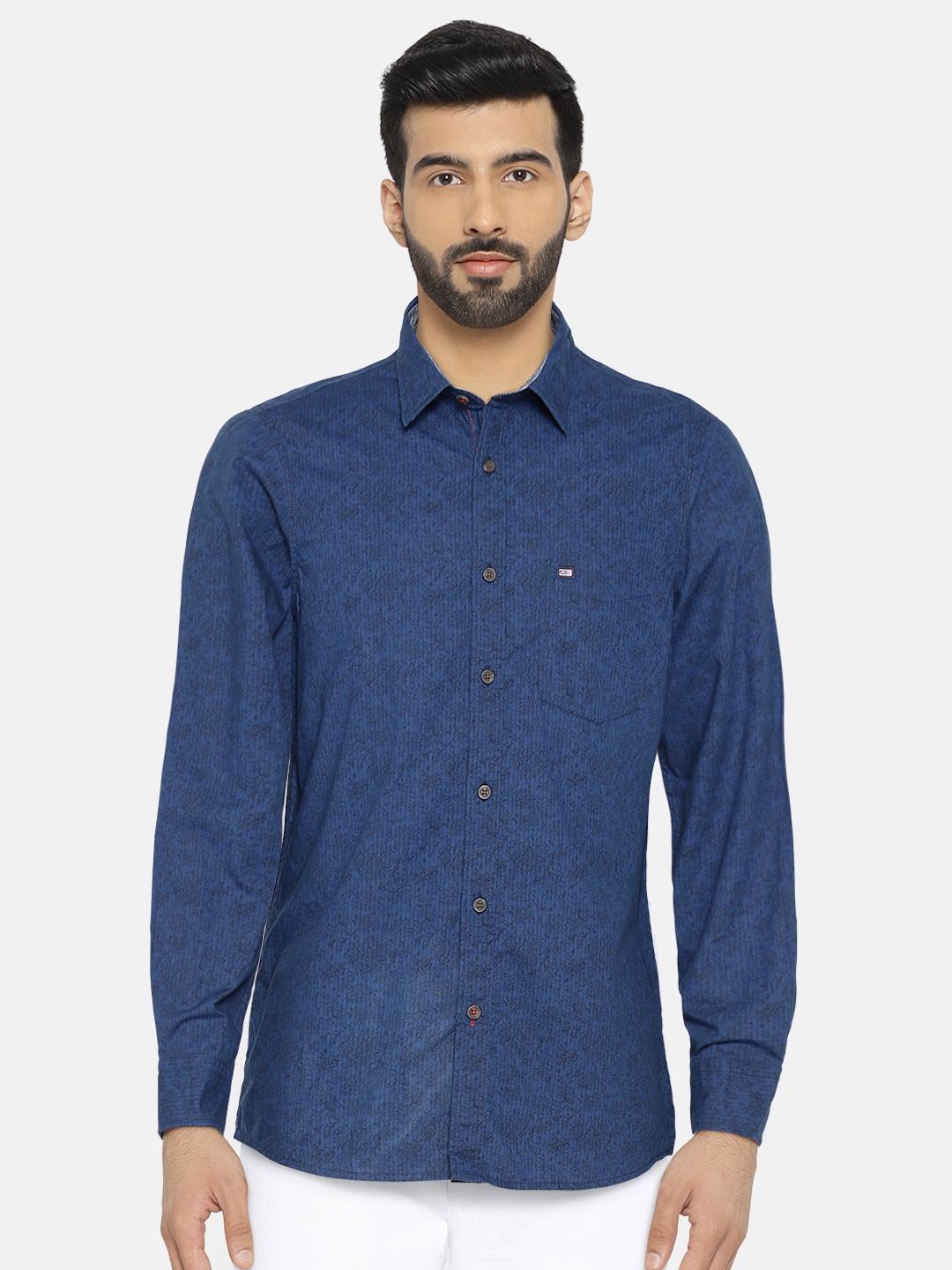 

Arrow Sport Men Blue & Black Slim Fit Printed Casual Shirt