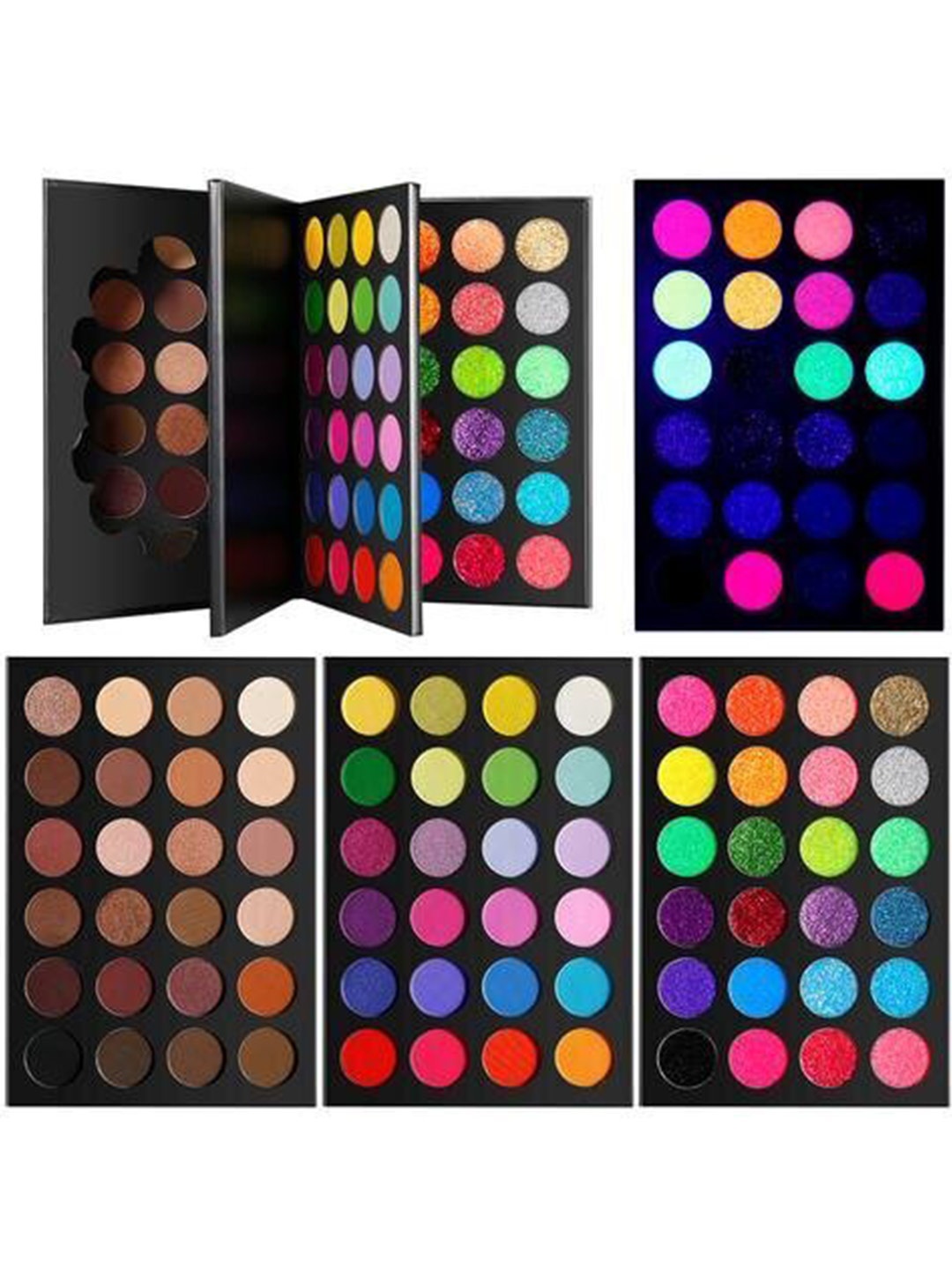 

DE'LANCI Mysterious Queen Set of 72 Eyeshadow Makeup Book - 28.8g Each, Multi
