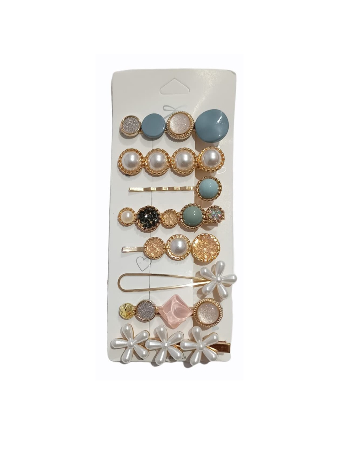 

CHANDERKASH Set of 8 Assorted Embellished Hair Accessory Set
