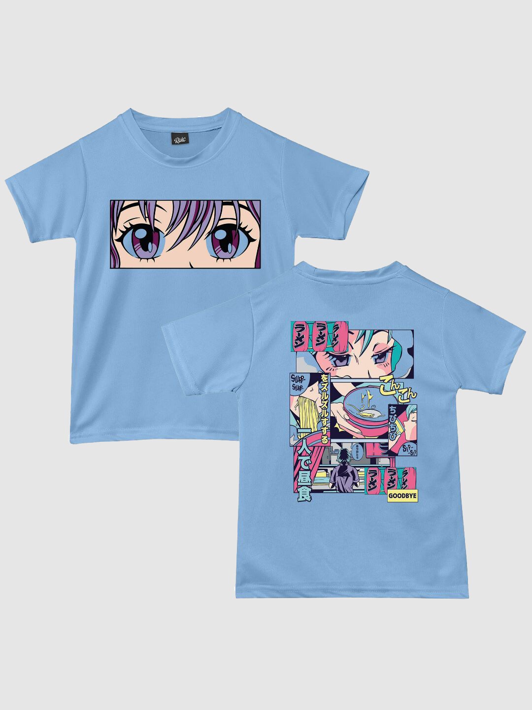 

RISH Boys Graphic Printed Round Neck T-shirt, Blue