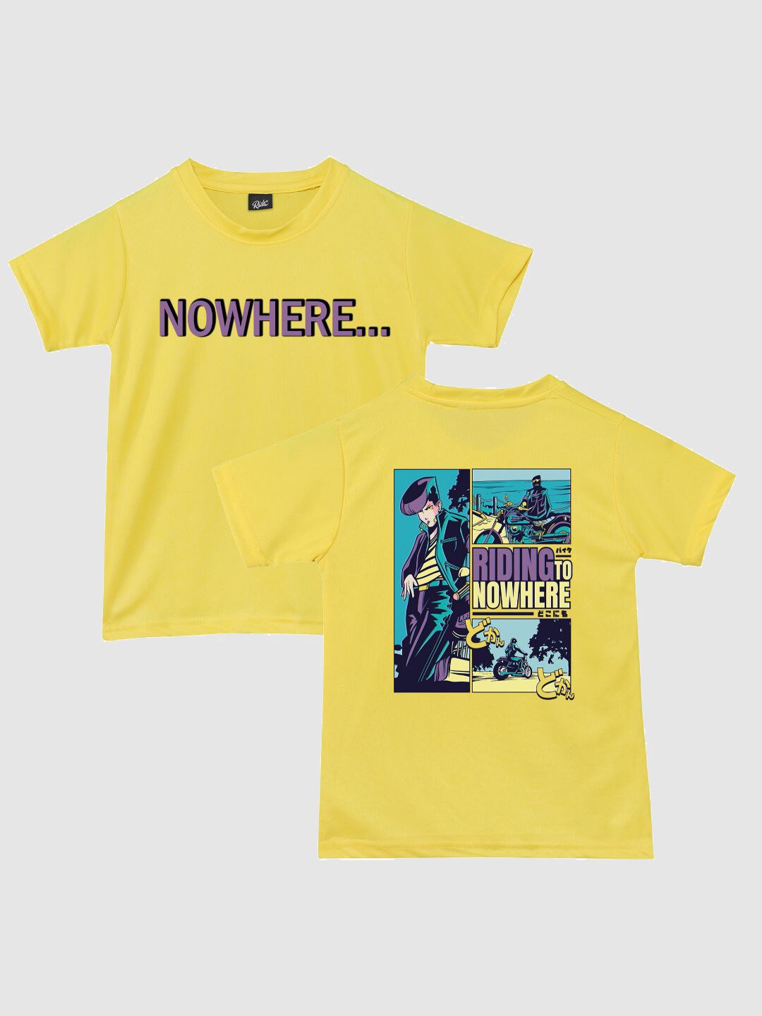 

RISH Boys Graphic Printed T-shirt, Yellow