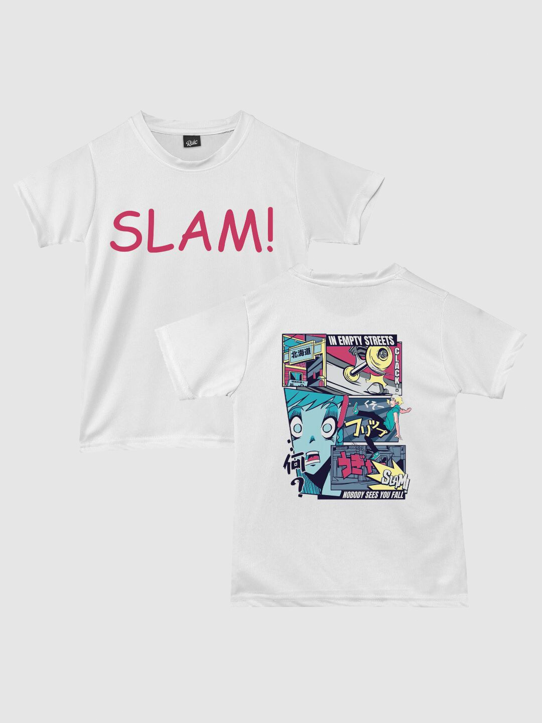 

RISH Boys Graphic Printed T-shirt, White
