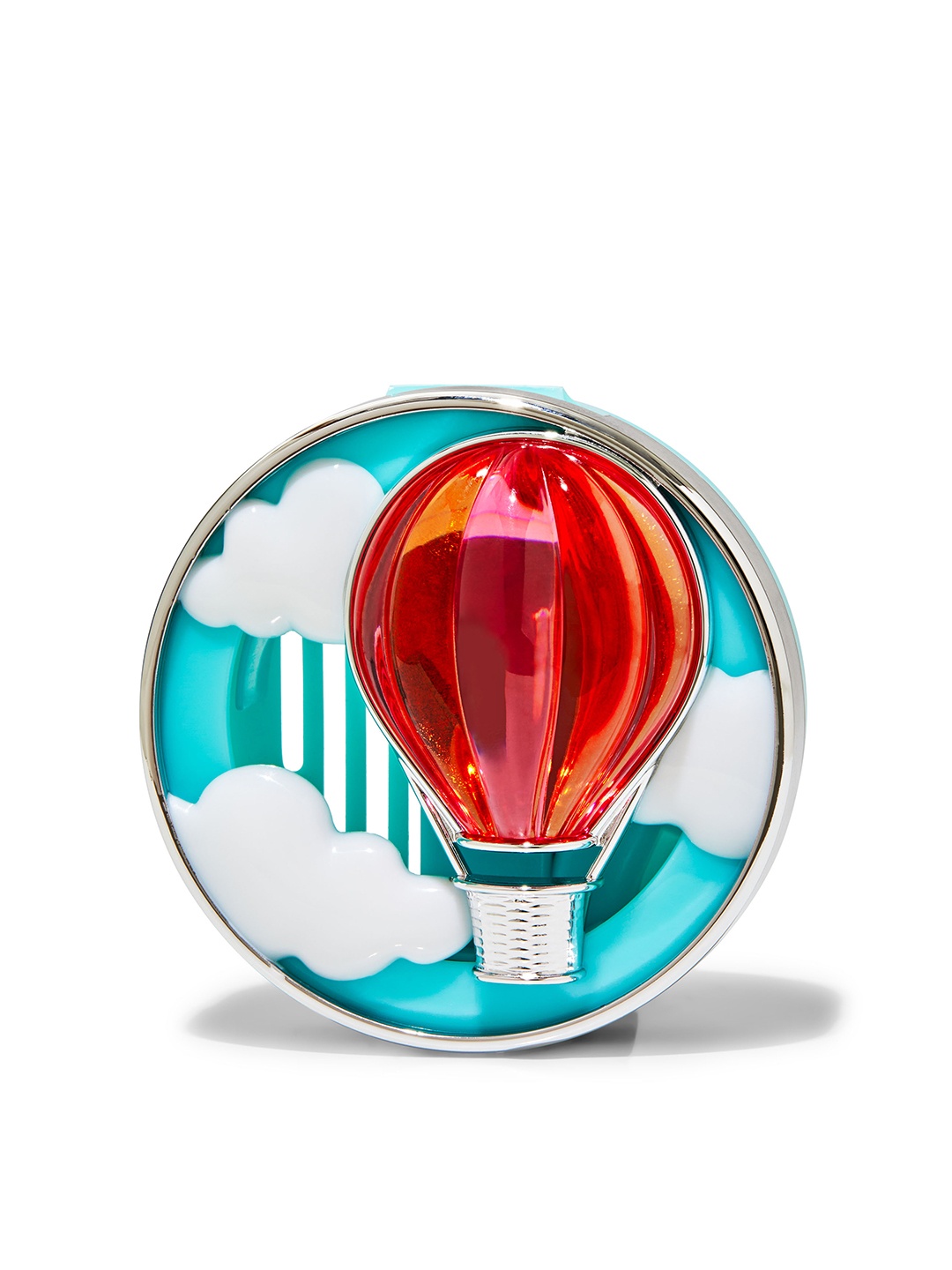 

Bath & Body Works Hot Air Balloon Visor Clip Car Fragrance Holder - Blue