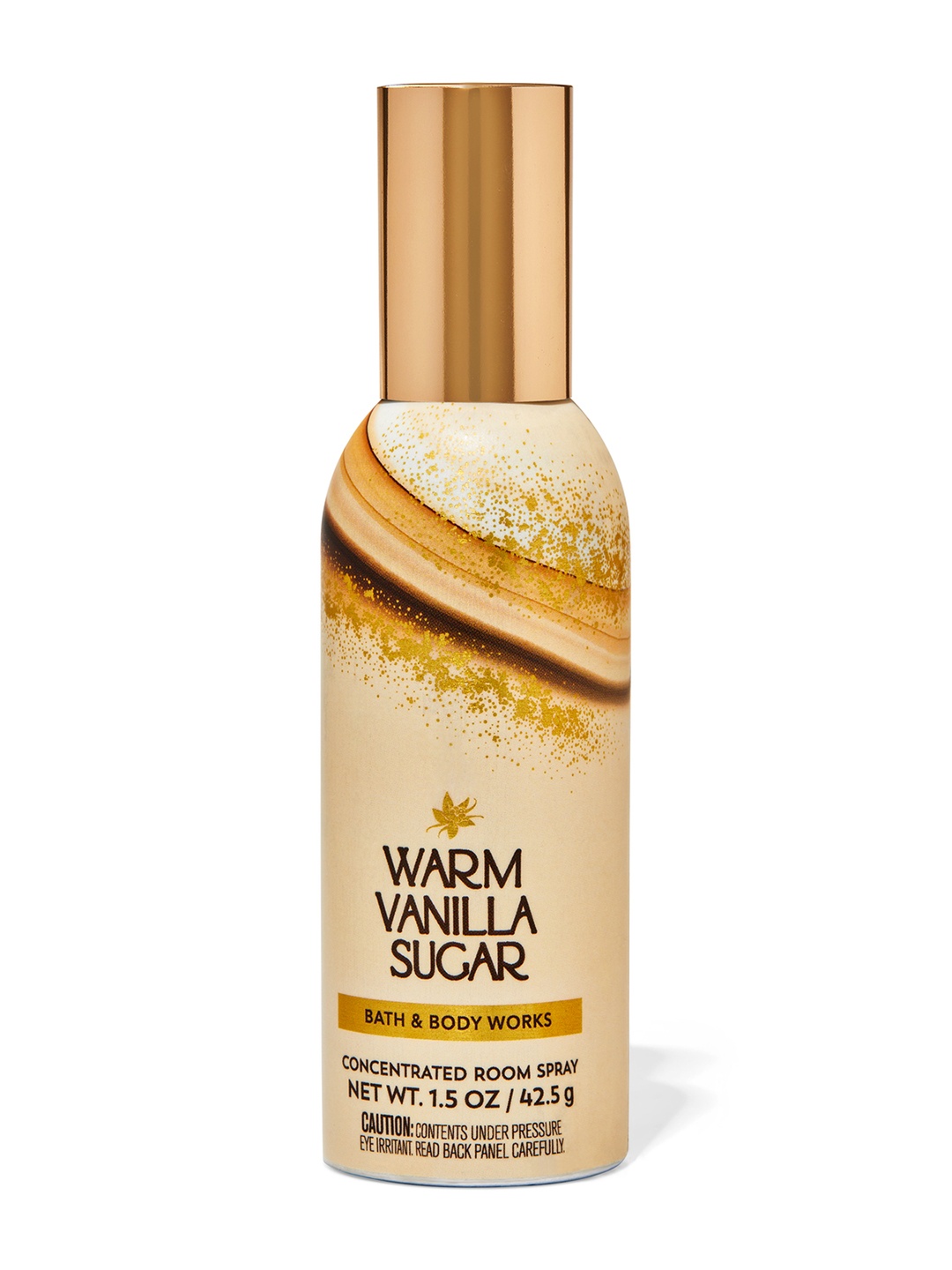 

Bath & Body Works Warm Vanilla Sugar Concentrated Fragrance Room Spray - 42.5g, Gold