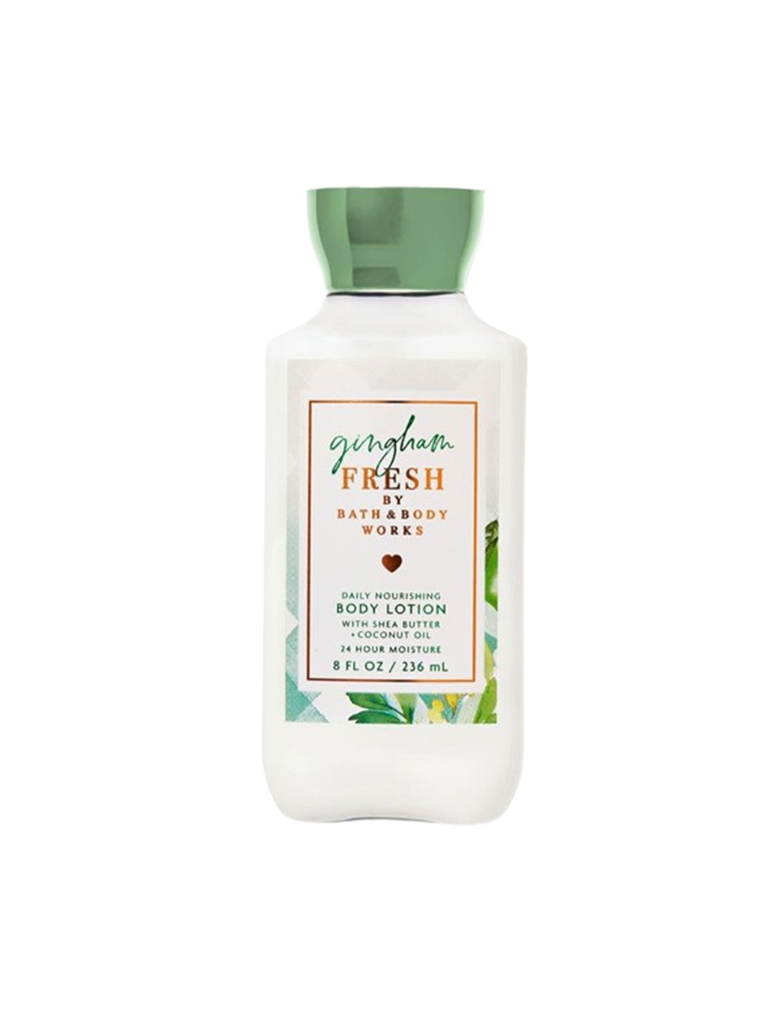 

Bath & Body Works Gingham Fresh Daily Nourishing Body Lotion with Shea Butter - 236ml, Green
