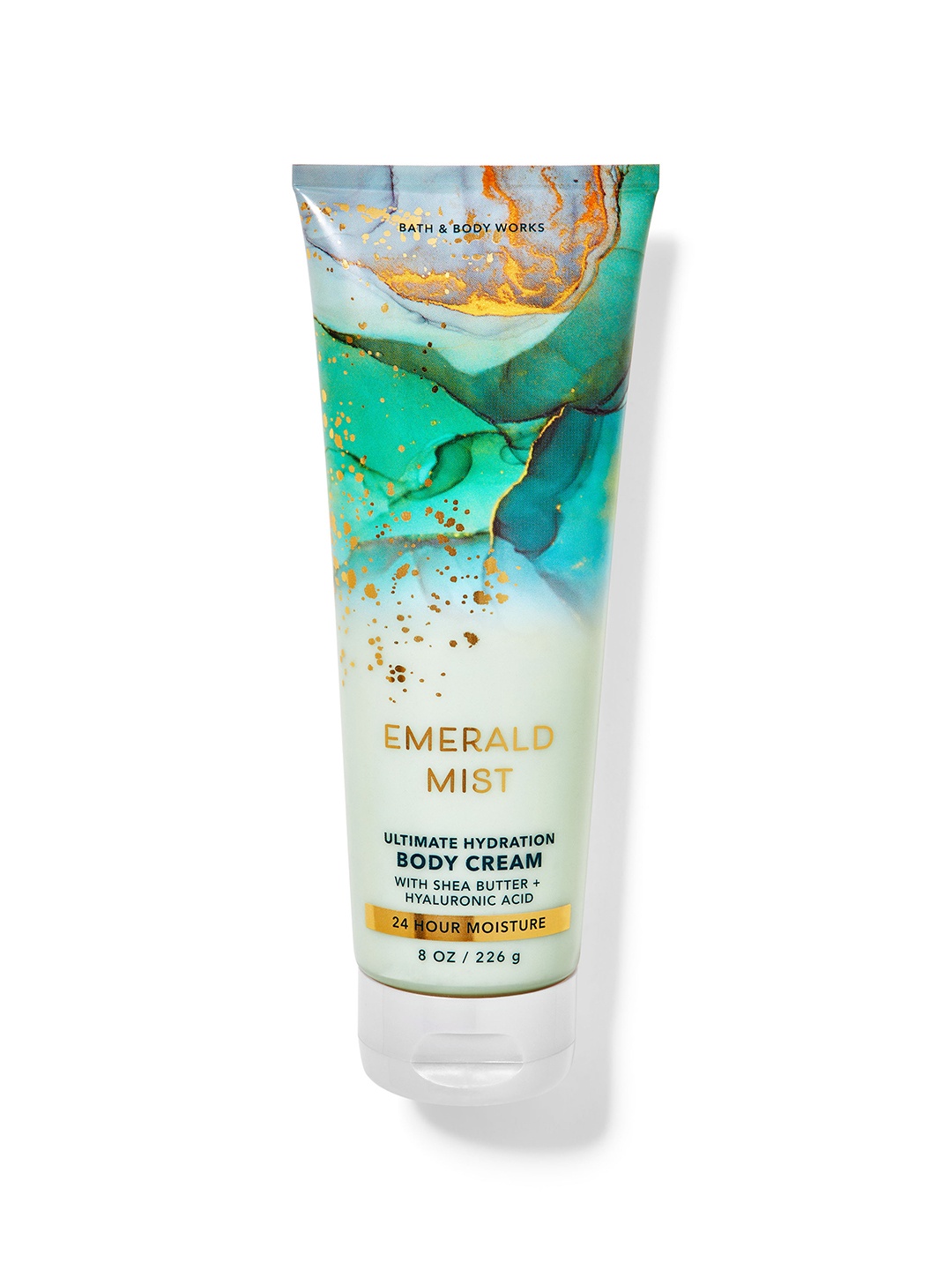 

Bath & Body Works Emerald Mist Ultimate Hydration Body Cream with Shea Butter - 226g, Green