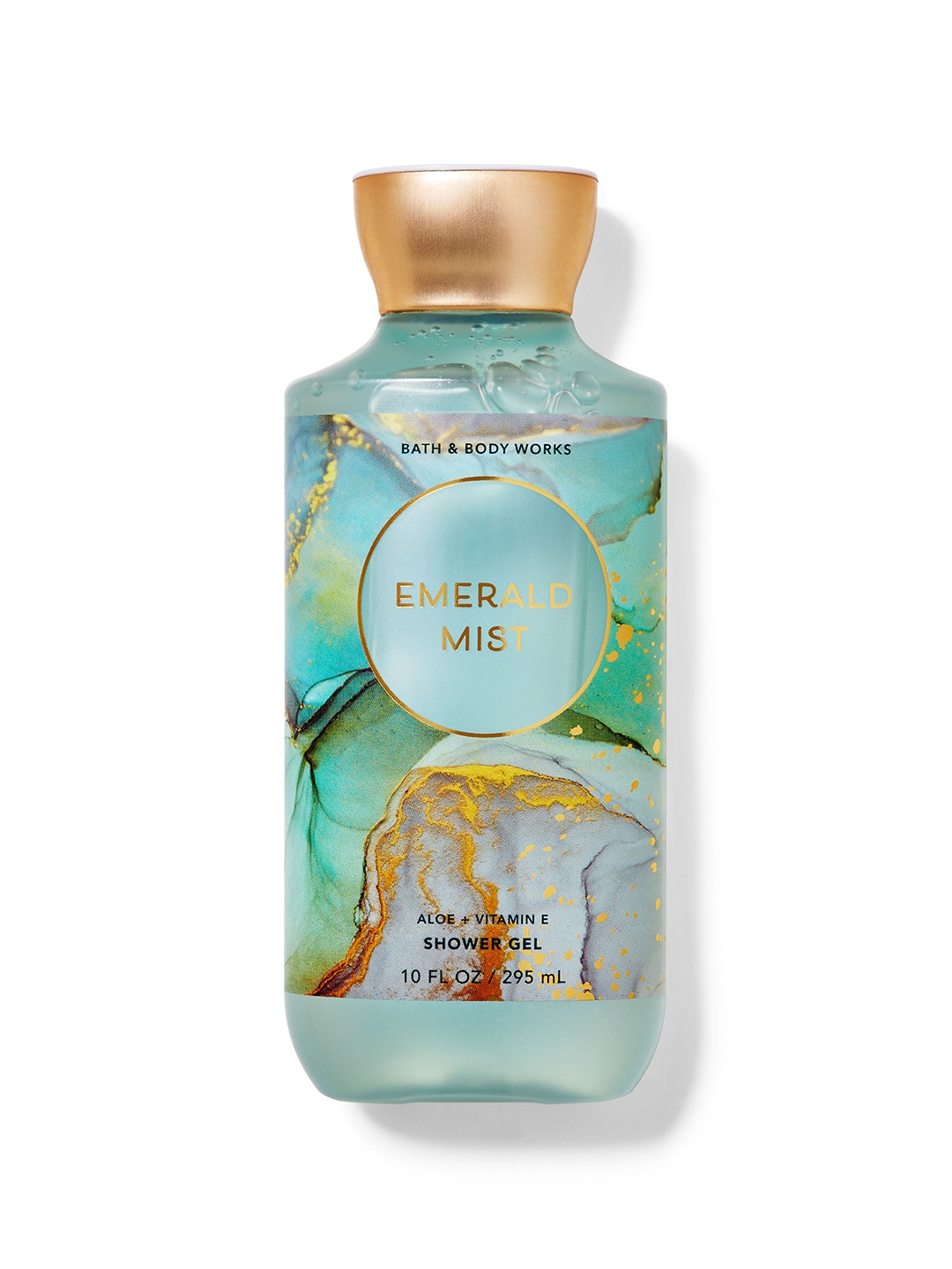 

Bath & Body Works Emerald Mist Shower Gel with Aloe & Vitamin E - 295 ml, Green