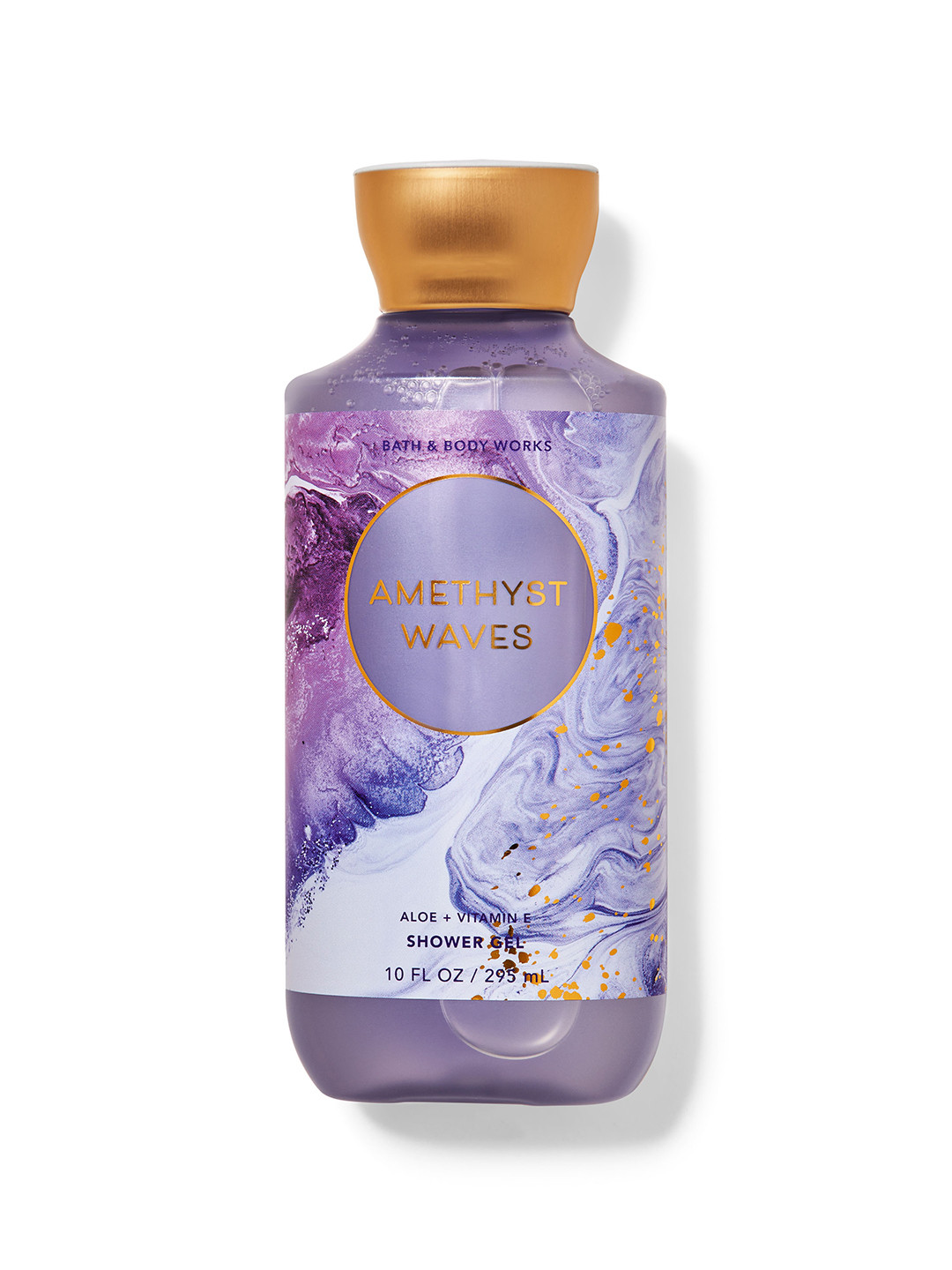 

Bath & Body Works Amethyst Waves Shower Gel with Aloe & Vitamin E - 295 ml, Purple