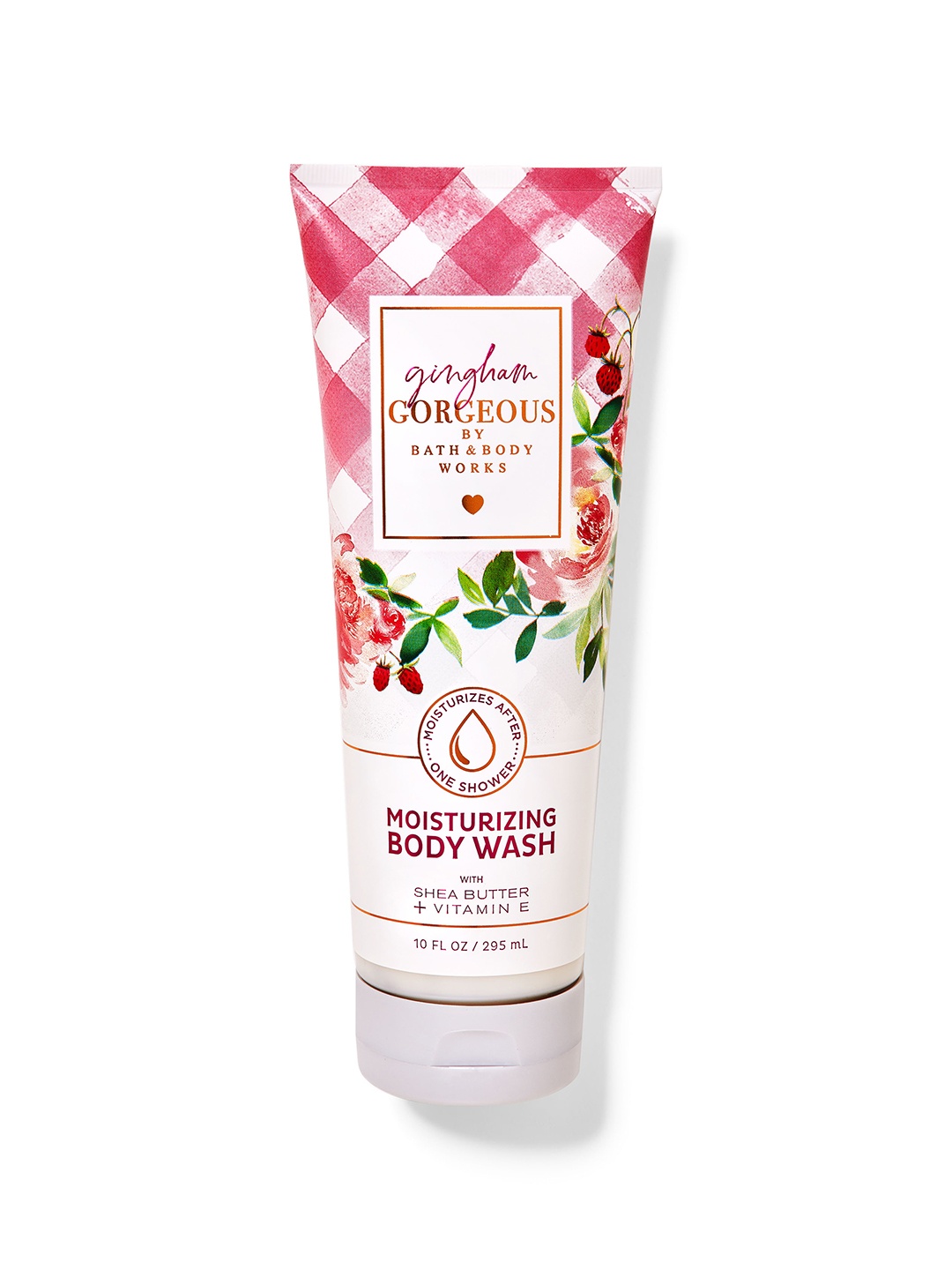 

Bath & Body Works Gingham Gorgeous Moisturizing Body Wash with Shea Butter - 295 ml, Pink