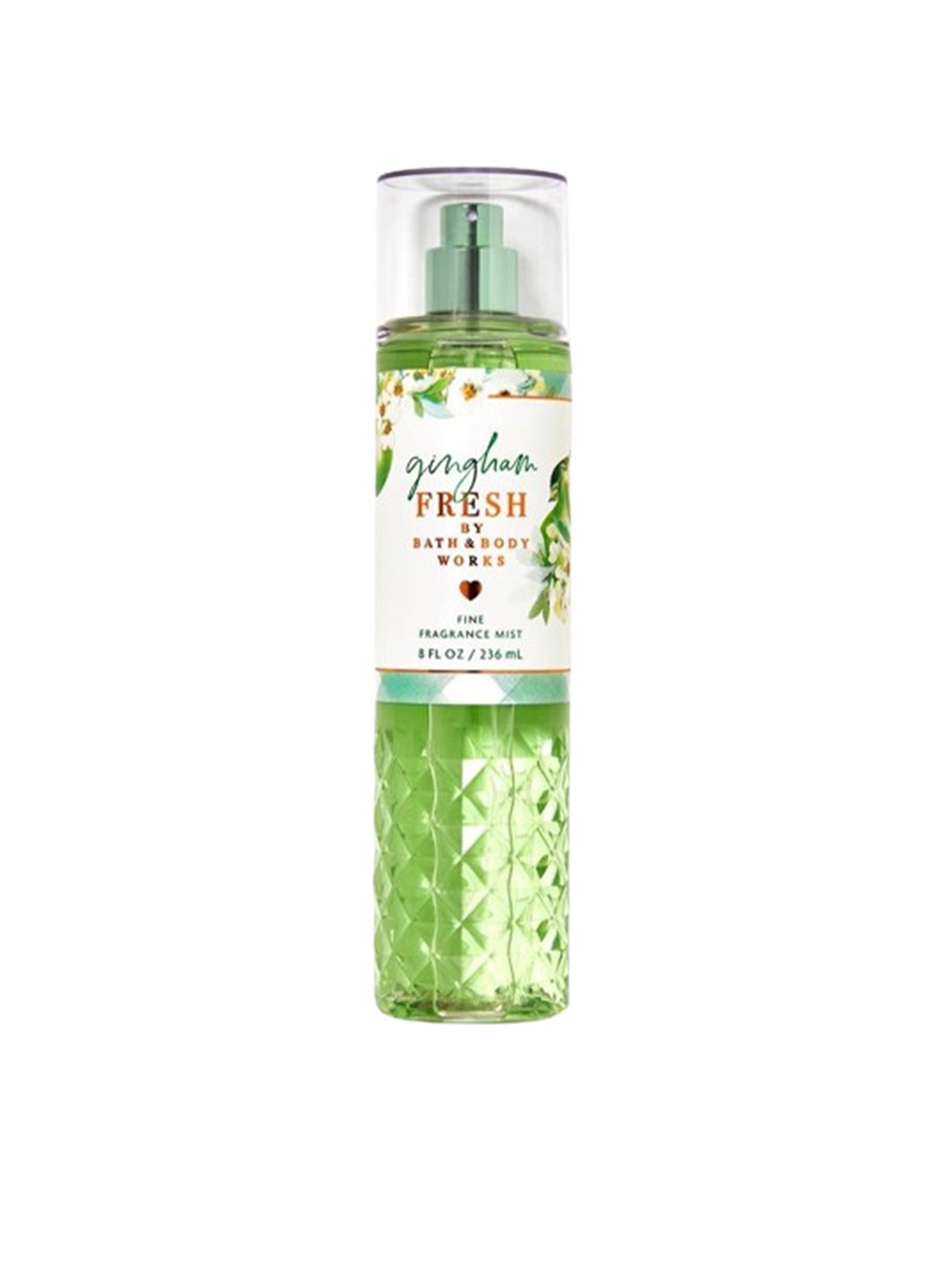 

Bath & Body Works Women Gingham Fresh Fine Fragrance Body Mist - 236 ml, Green