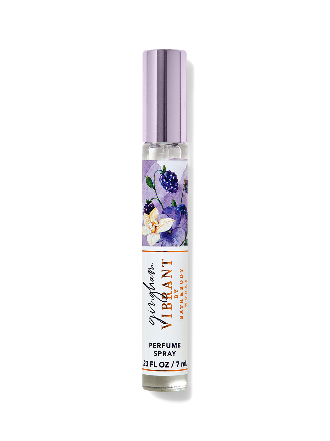 

Bath & Body Works Women Gingham Vibrant Long Lasting Mini Perfume Spray - 7 ml, Purple