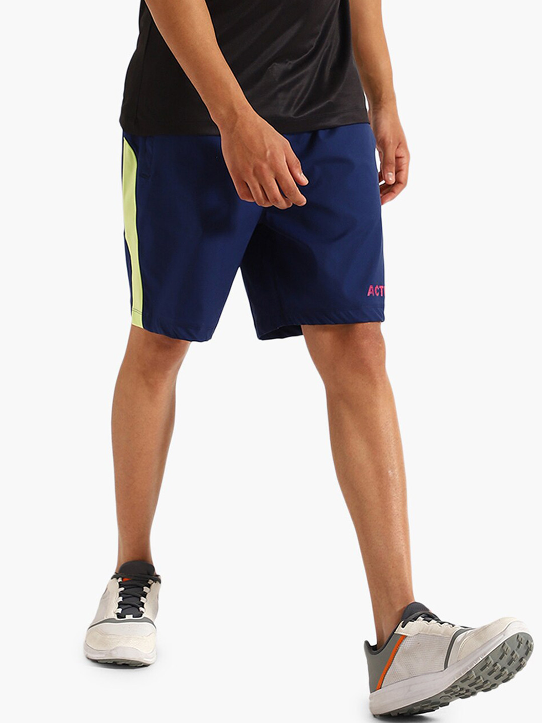 

Virgio Men Mid-Rise Sports Shorts, Blue