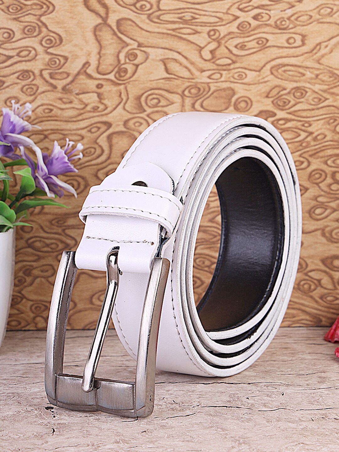 

Kastner Men Casual Belt, White