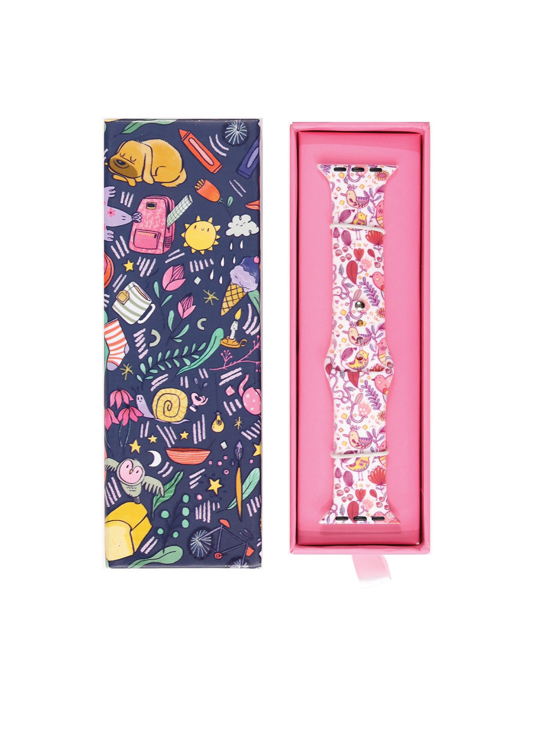 

Alicia Souza Textured Silicone Watch Strap, White