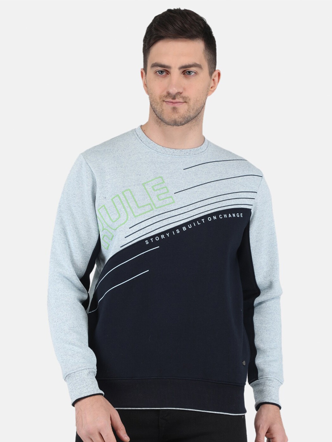 

Monte Carlo Colourblocked Sweatshirt, Blue