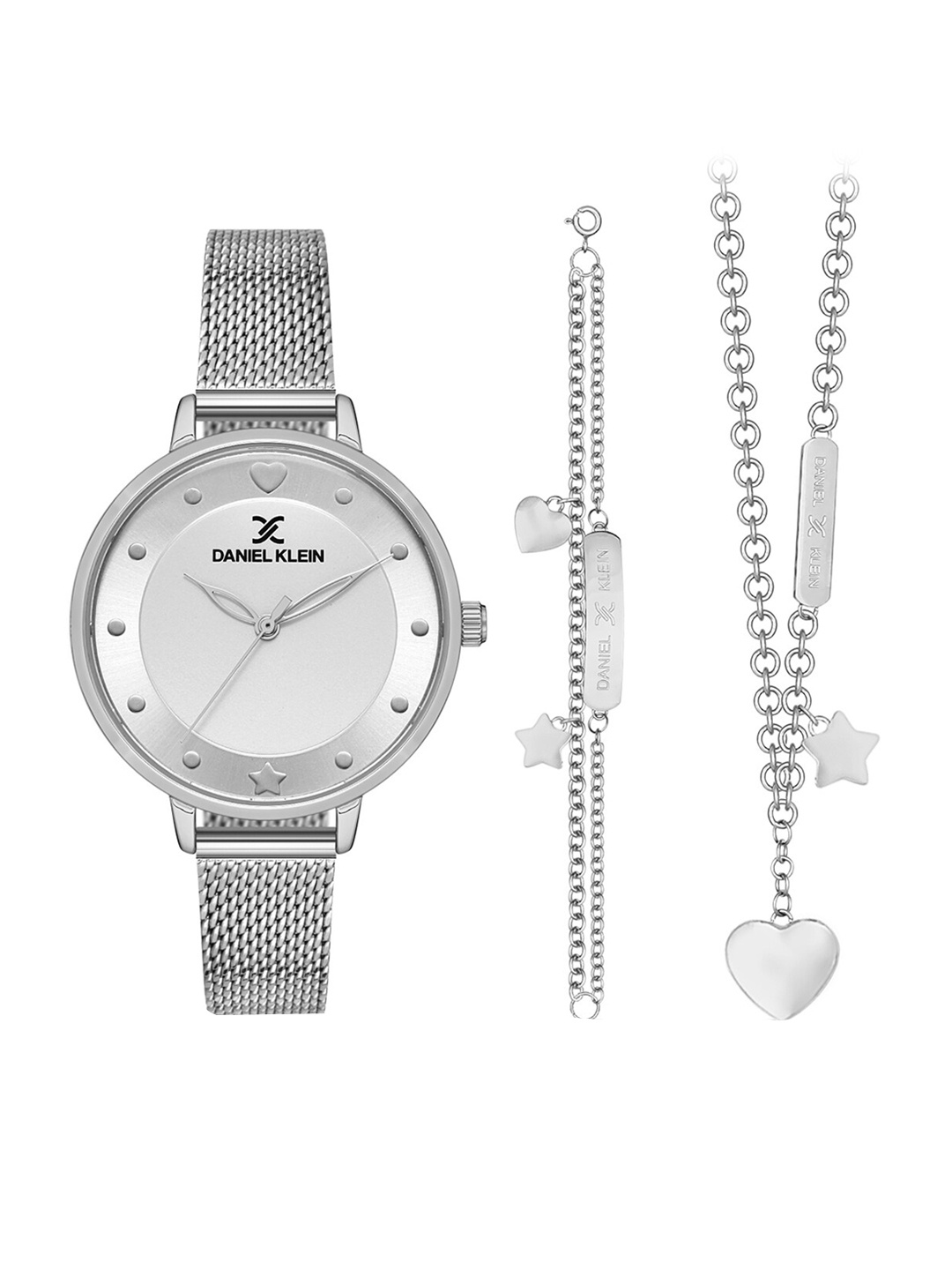 

Daniel Klein Women's Watch Gift Set, Silver