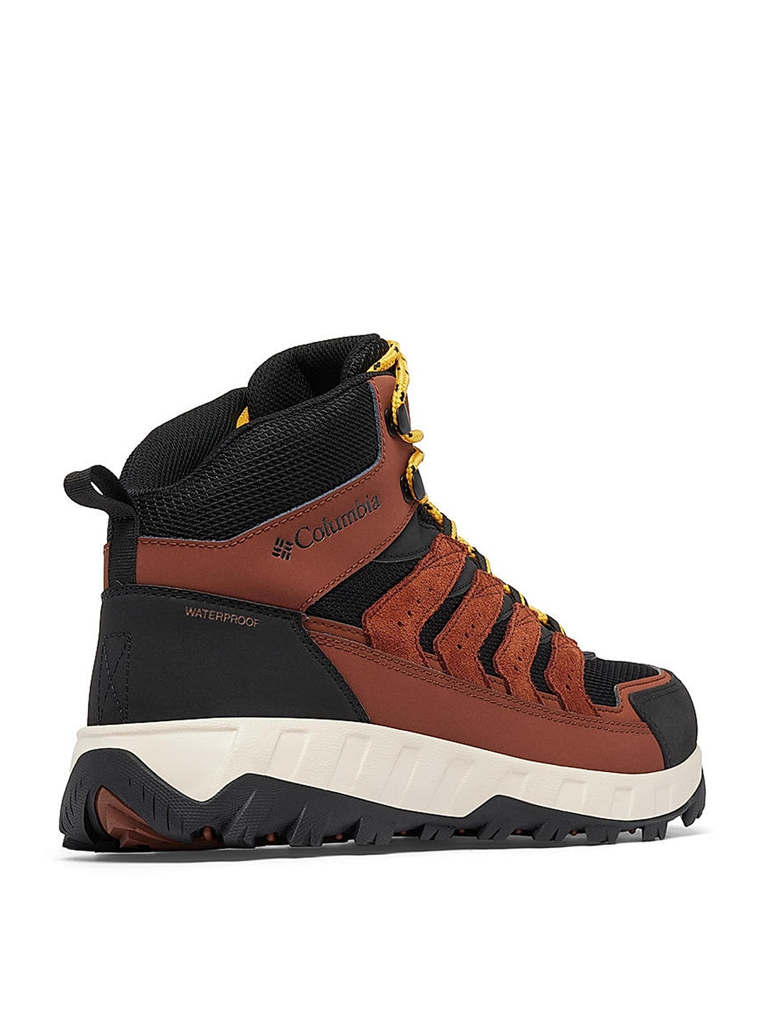 

Columbia Men Strata Trail Mid Wp Trekking-Hiking Non-Marking Shoes, Brown