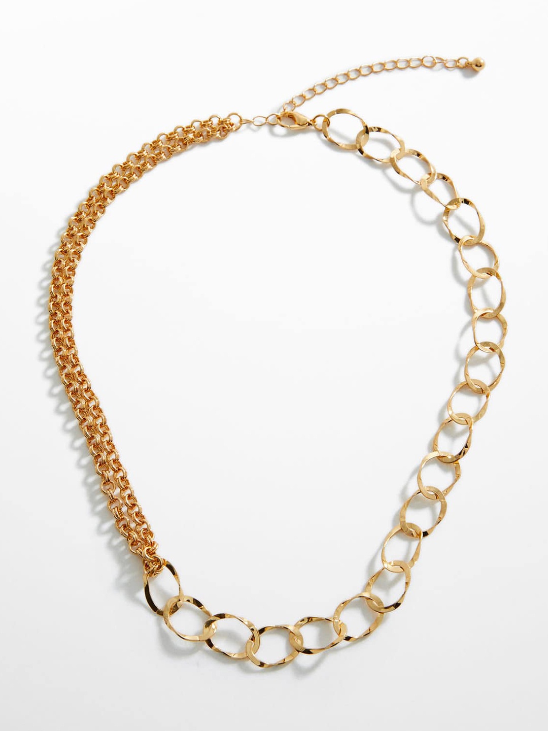 

MANGO Chain Detail Necklace, Gold