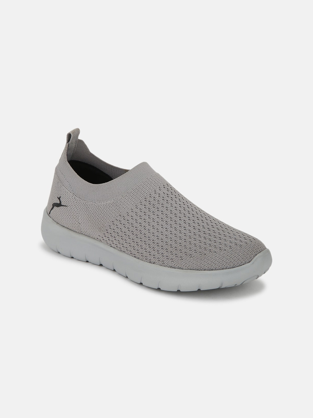 

Marc Loire Women Lightweight Comfort Insole Textile Basics Slip-On Sneakers, Grey