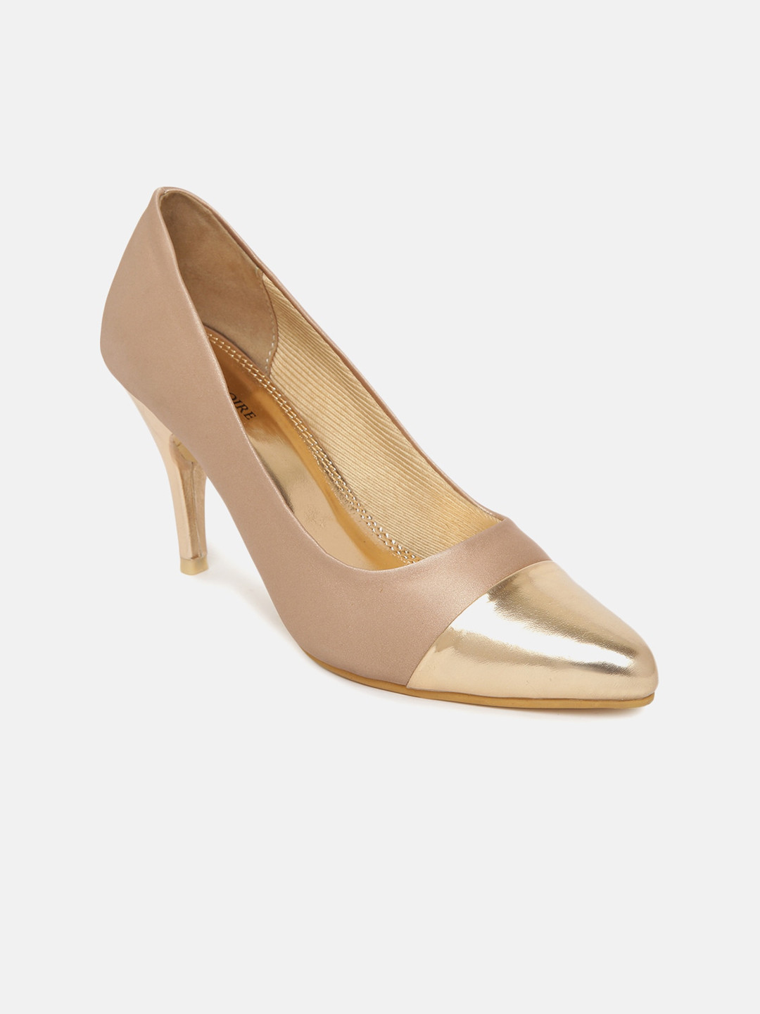 

Marc Loire Pointed Toe Slim Pumps, Rose gold
