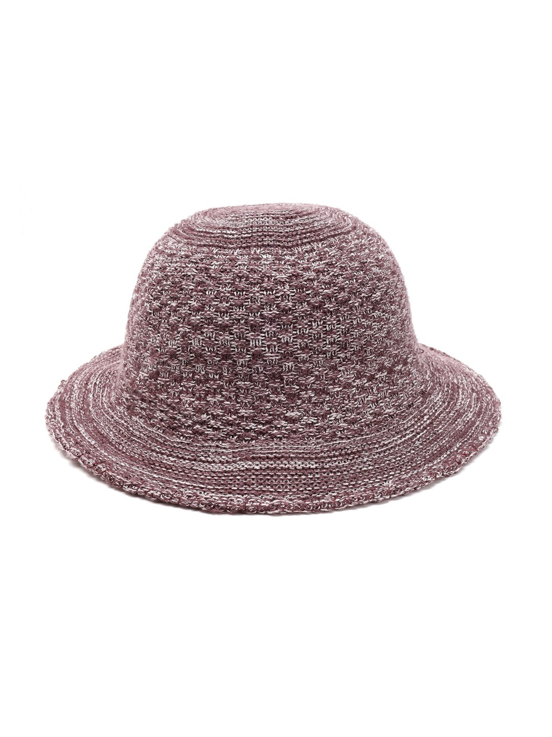 

Bharatasya Girls Knitted Cotton Sun Hat, Brown