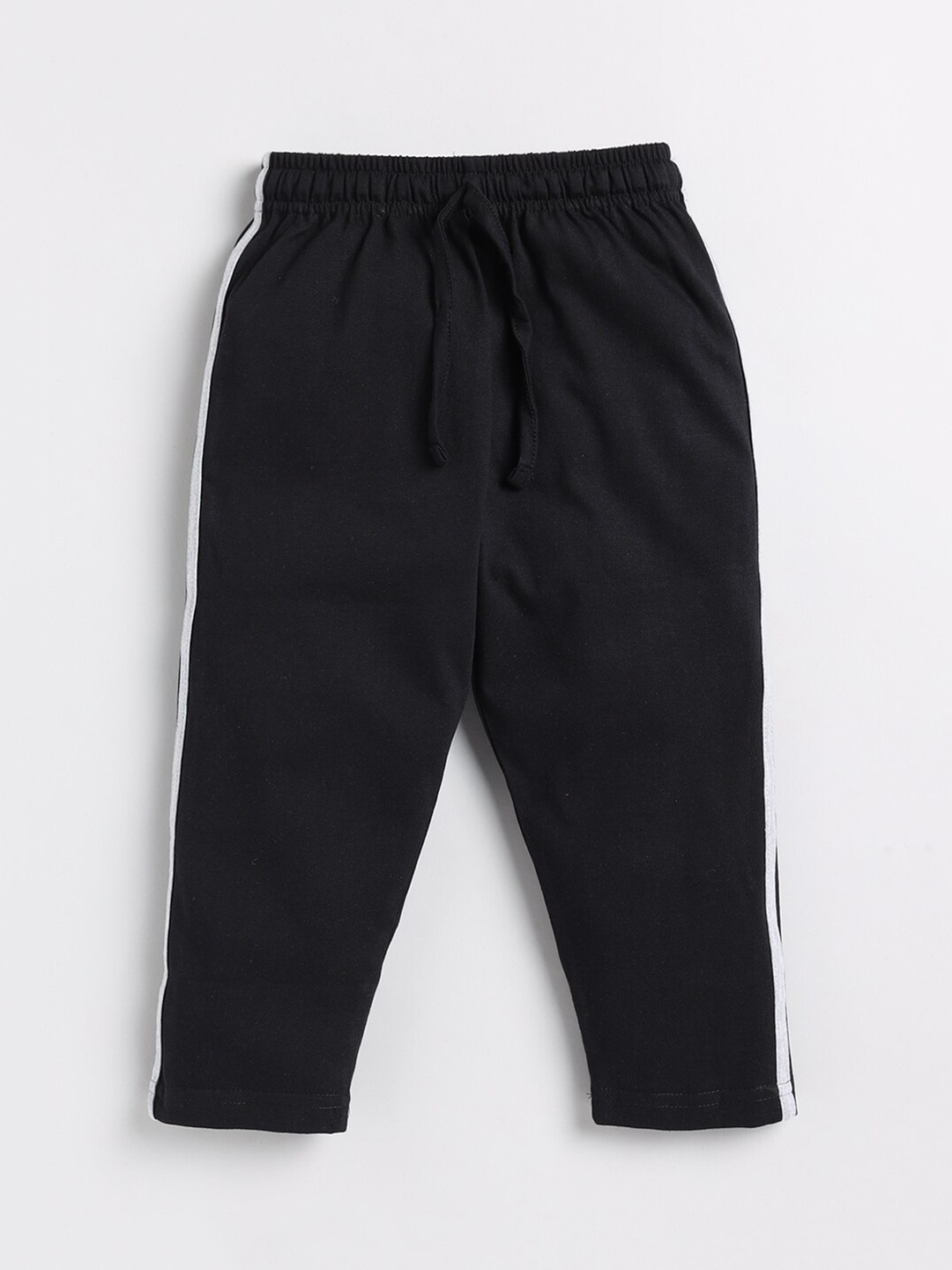 

Ginie Boys Cotton Track Pants, Black