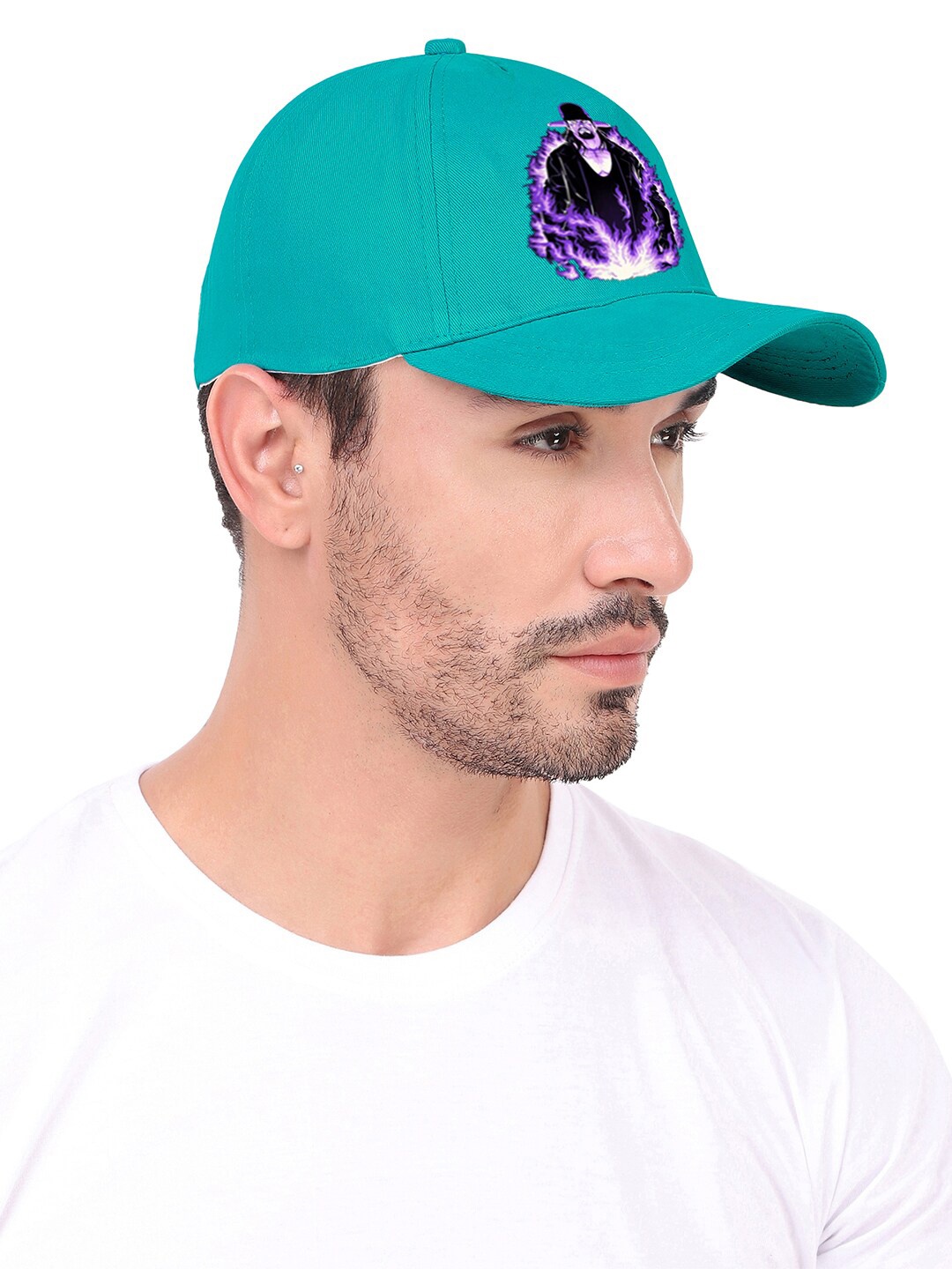 

Knotyy Unisex Printed Cotton Baseball Cap, Green