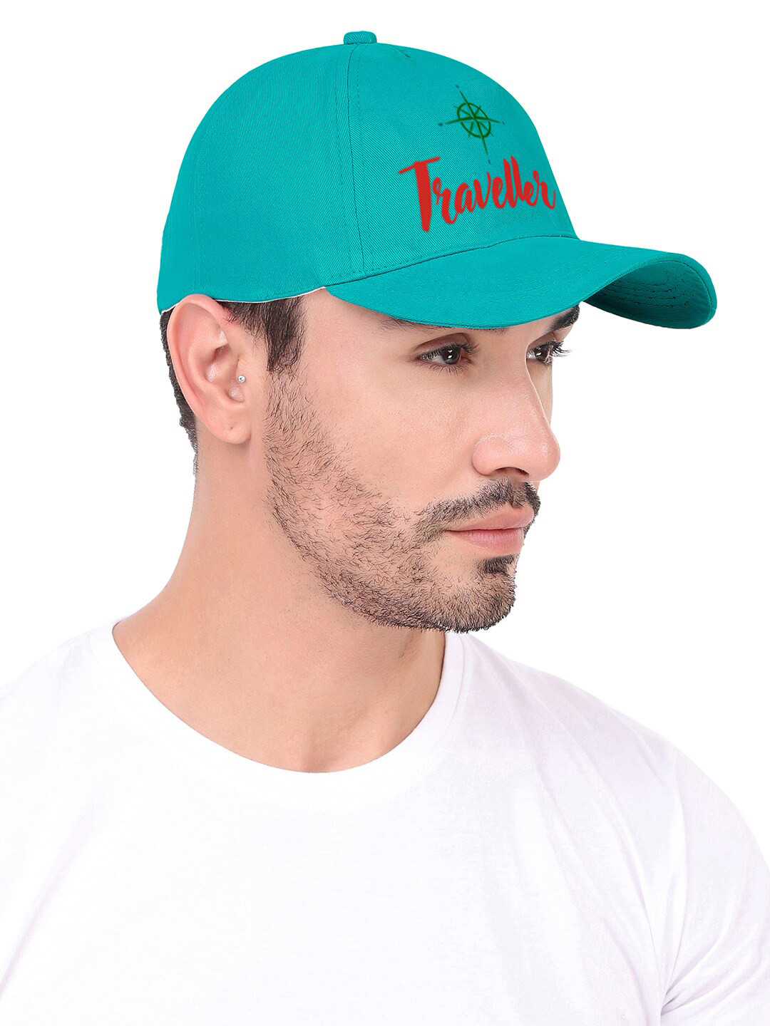 

Knotyy Unisex Printed Baseball Cap, Green