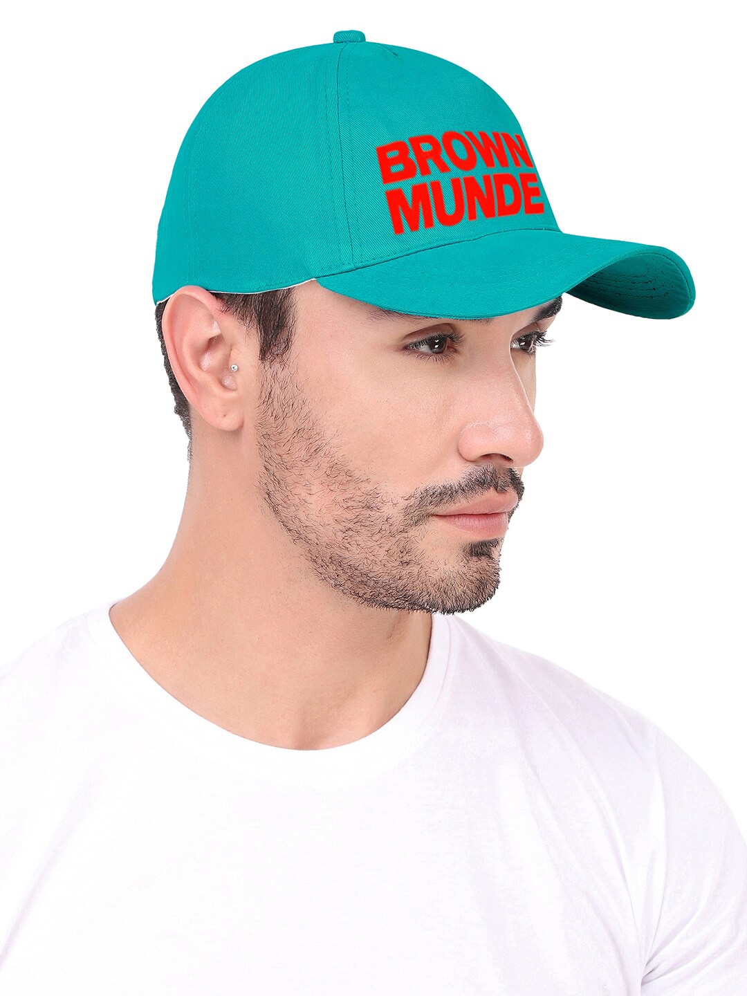 

Knotyy Unisex Printed Cotton Baseball Cap, Green