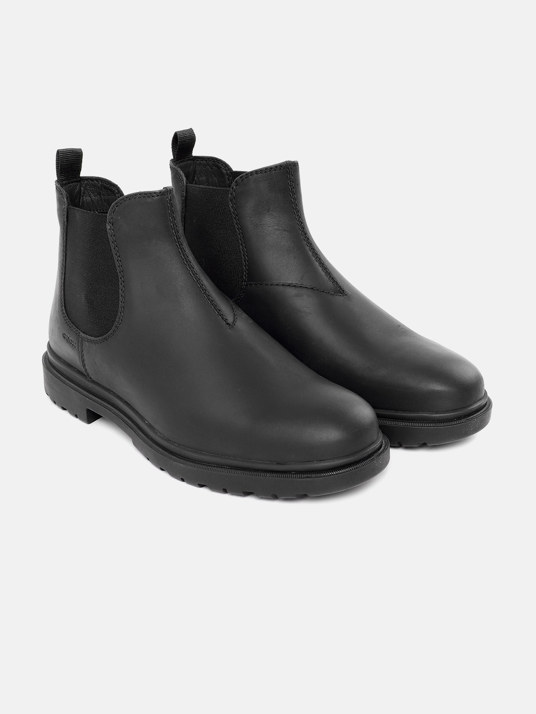 

Geox Men U Andalo Leather Ankle Boots, Black