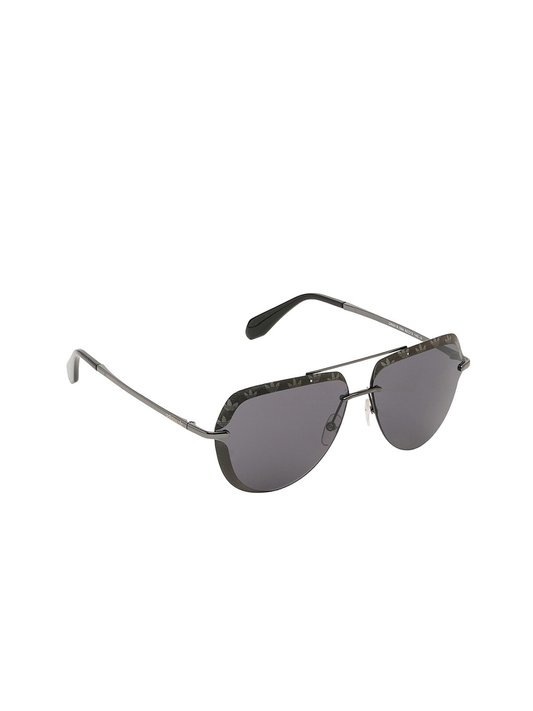 

ADIDAS Men UV Protected Lens Aviator Rimless Frame Sunglass-OR0018 08A, Grey