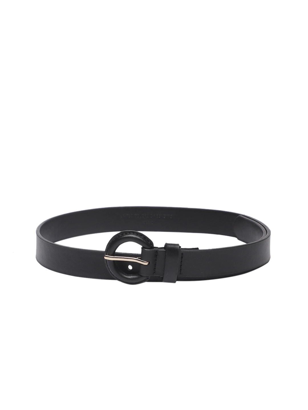 

United Colors of Benetton Women Solid Slim Belt, Black