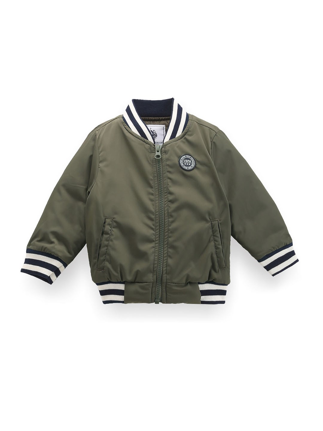 

U.S. Polo Assn. Boys Bomber Jacket, Green