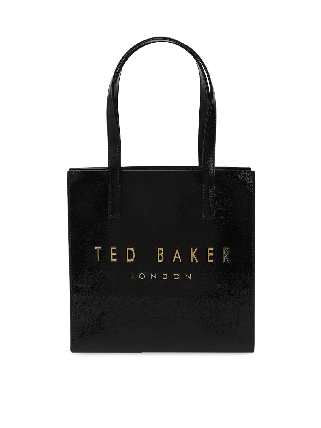 

Ted Baker Typography Printed Handheld Bag, Black