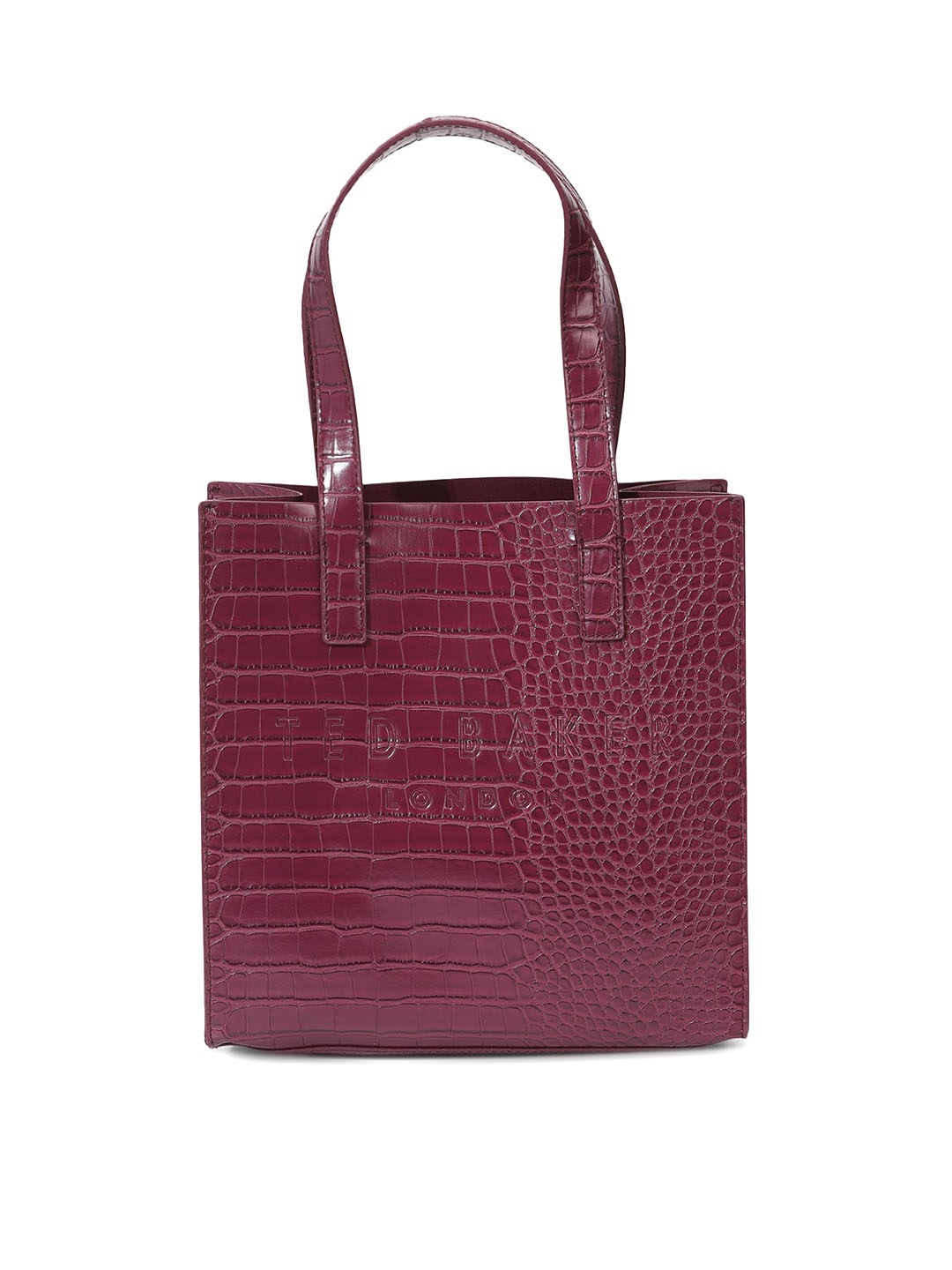 

Ted Baker Textured Shopper Tote Bag, Purple