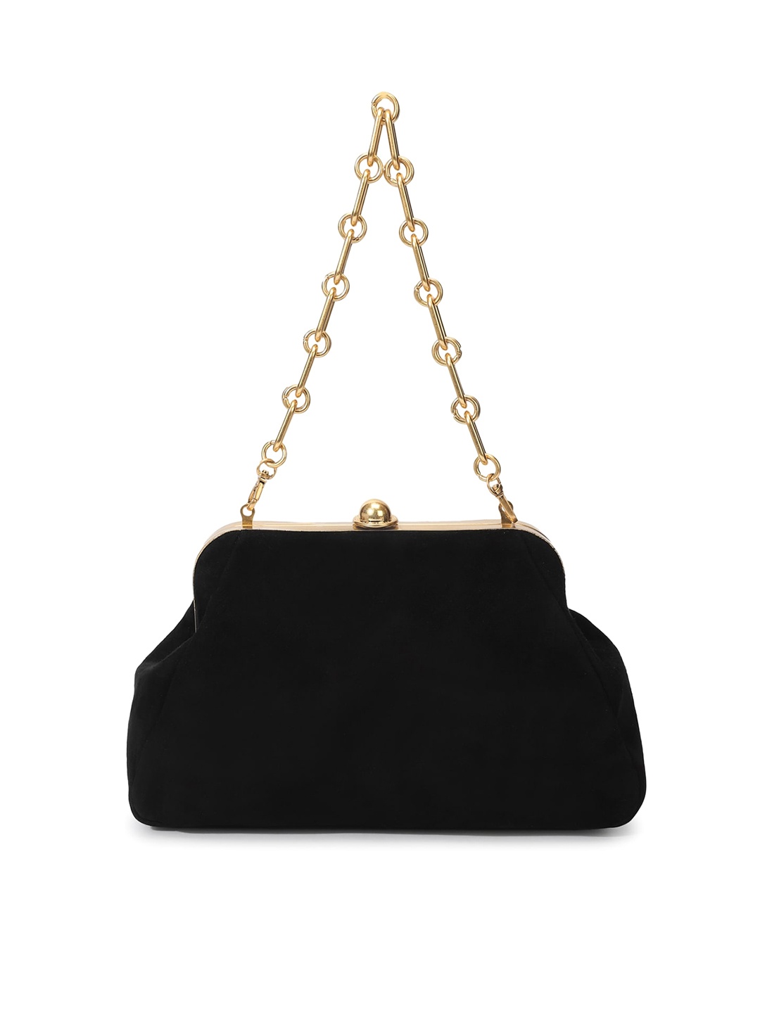 

Ted Baker Box Large Frame Clutch, Black