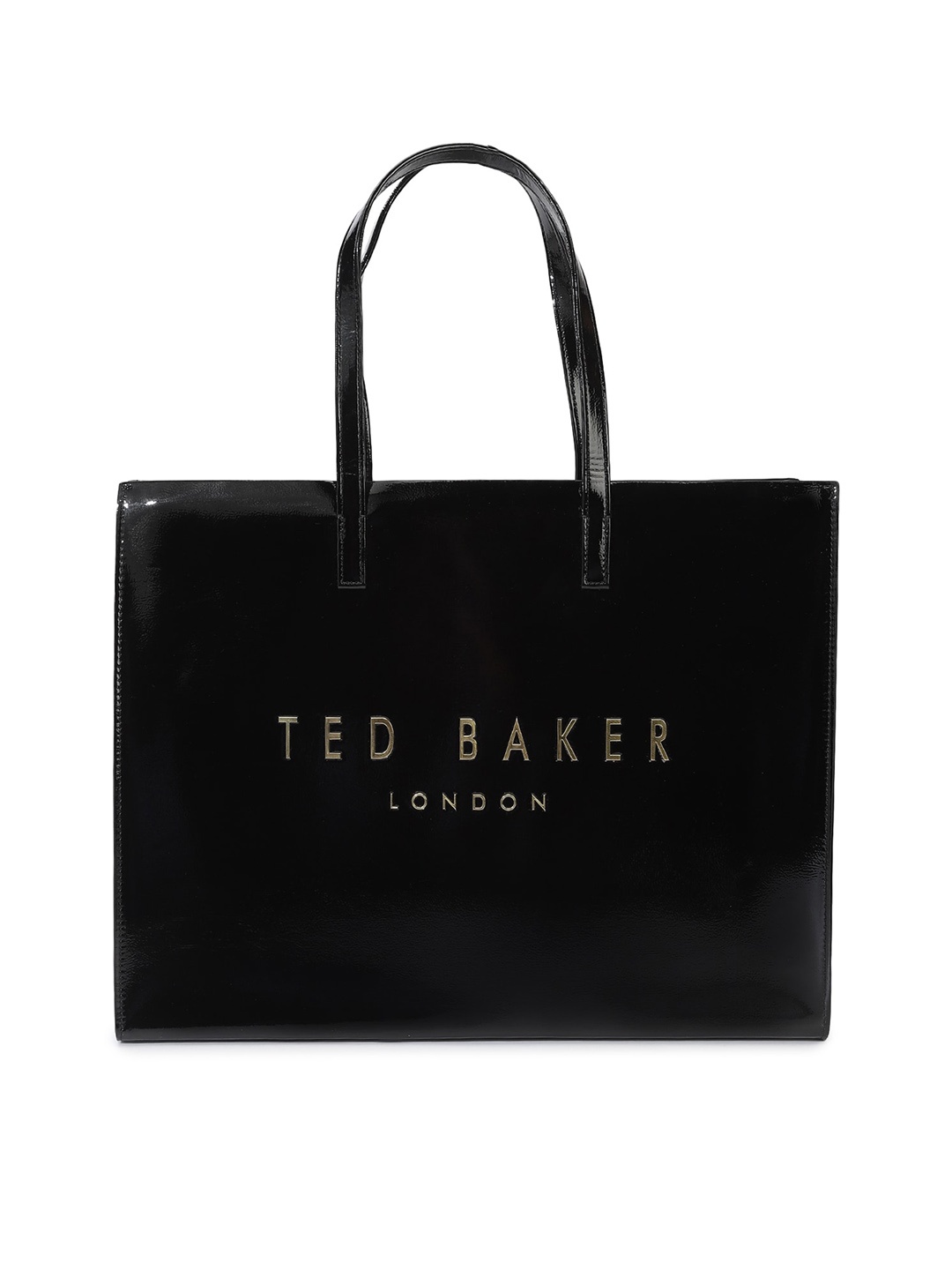 

Ted Baker Brand Logo Oversized Shopper Tote Bag, Black