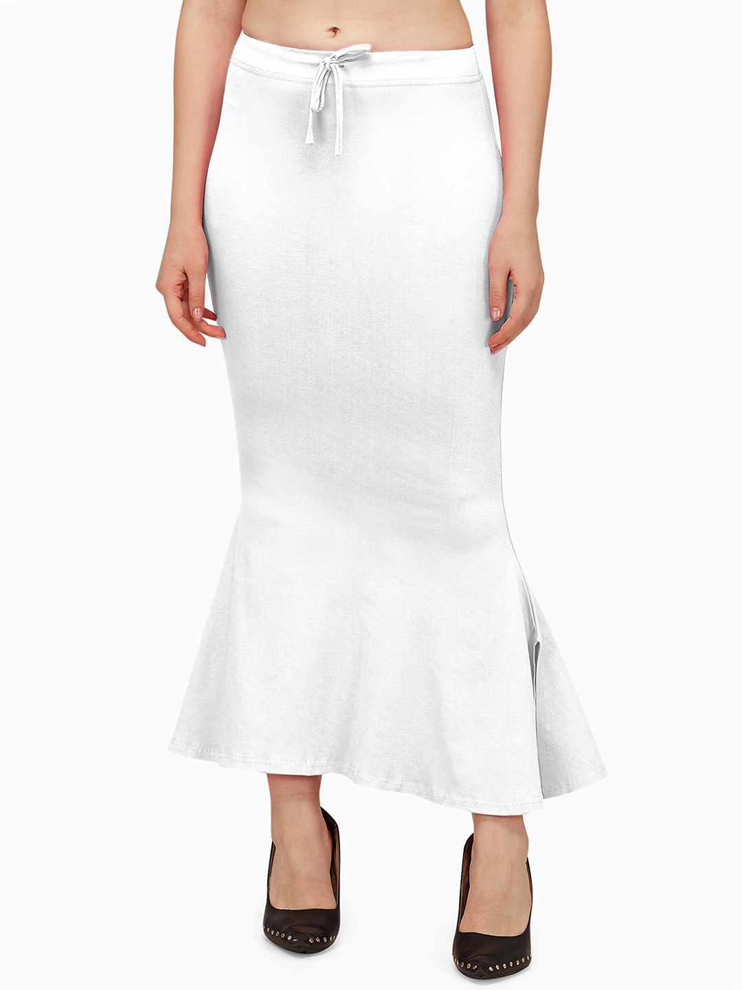 

BLACK SCISSOR Cotton Saree Shapewear, White