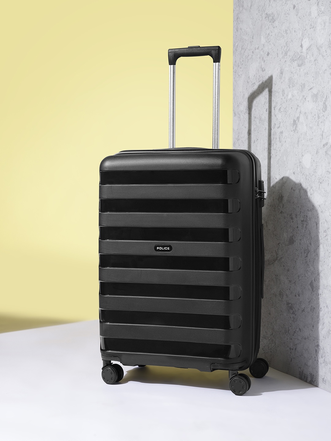 

Police Primax Medium Trolley Suitcase, Black